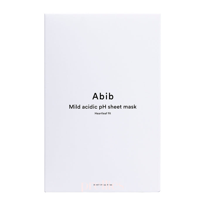 Abib Mild Acidic PH Sheet Mask - Heartleaf Fit (10 Sheet/Box)