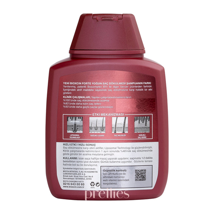 Bioblas Forte Shampoo (Against Intense Hair Loss) 300ml