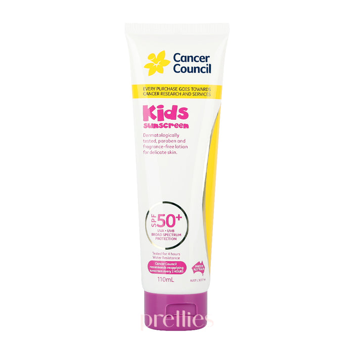 Cancer Council Kids Sunscreen SPF50+ 110ml