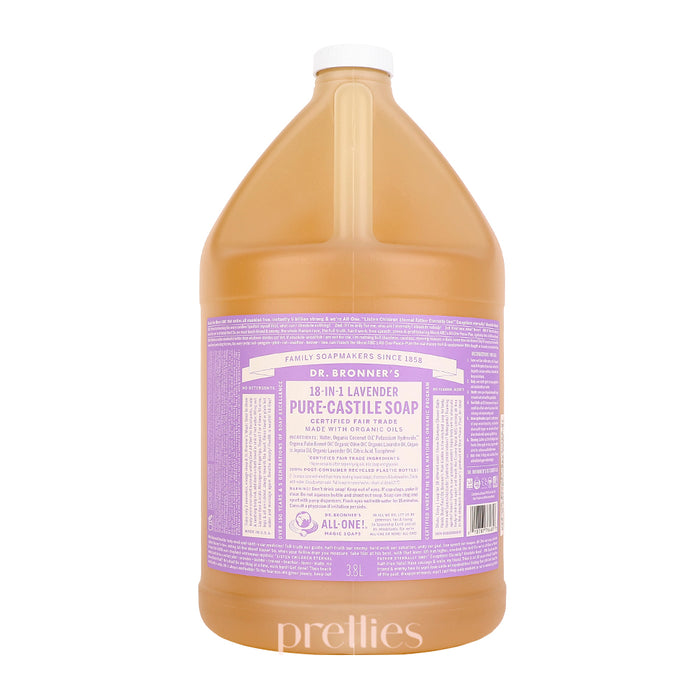 Dr.Bronner's 18-IN-1 Organic Lavender Liquid Soap (1gal) 3.8L