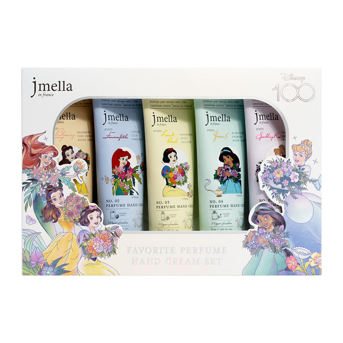jmella Disney 100 Favorite Perfume Hand Cream Set (50ml x 5pcs)/set