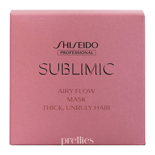 Shiseido SUBLIMIC Airy Flow Hair Mask (Thick, Unruly Hair - Pink) 200g