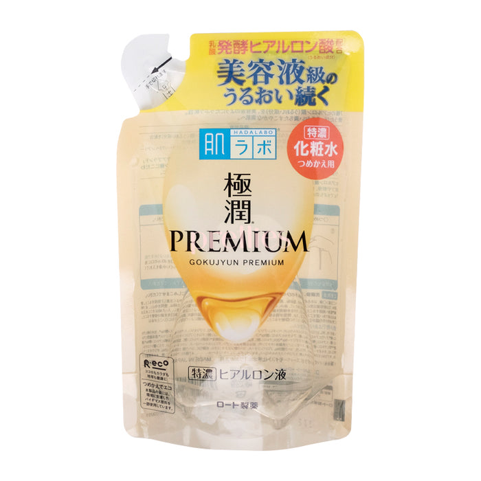 Hada Labo Gokujyun Premium Hyaluronic Acid Toner Lotion (Refill) 170ml