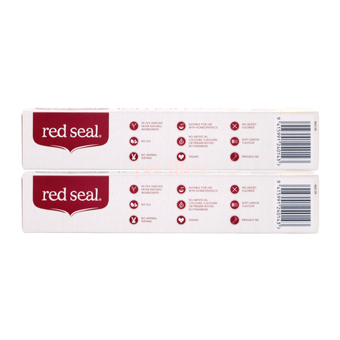 Red Seal Natural SLS free Toothpaste (Lemon) 100g x2pcs
