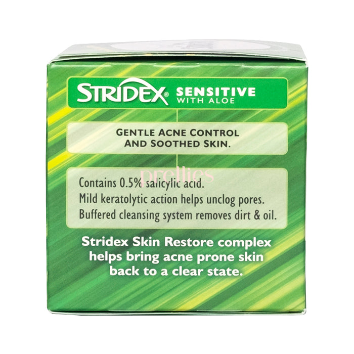 Stridex Sensitive Pads With Aloe (55pcs) Green