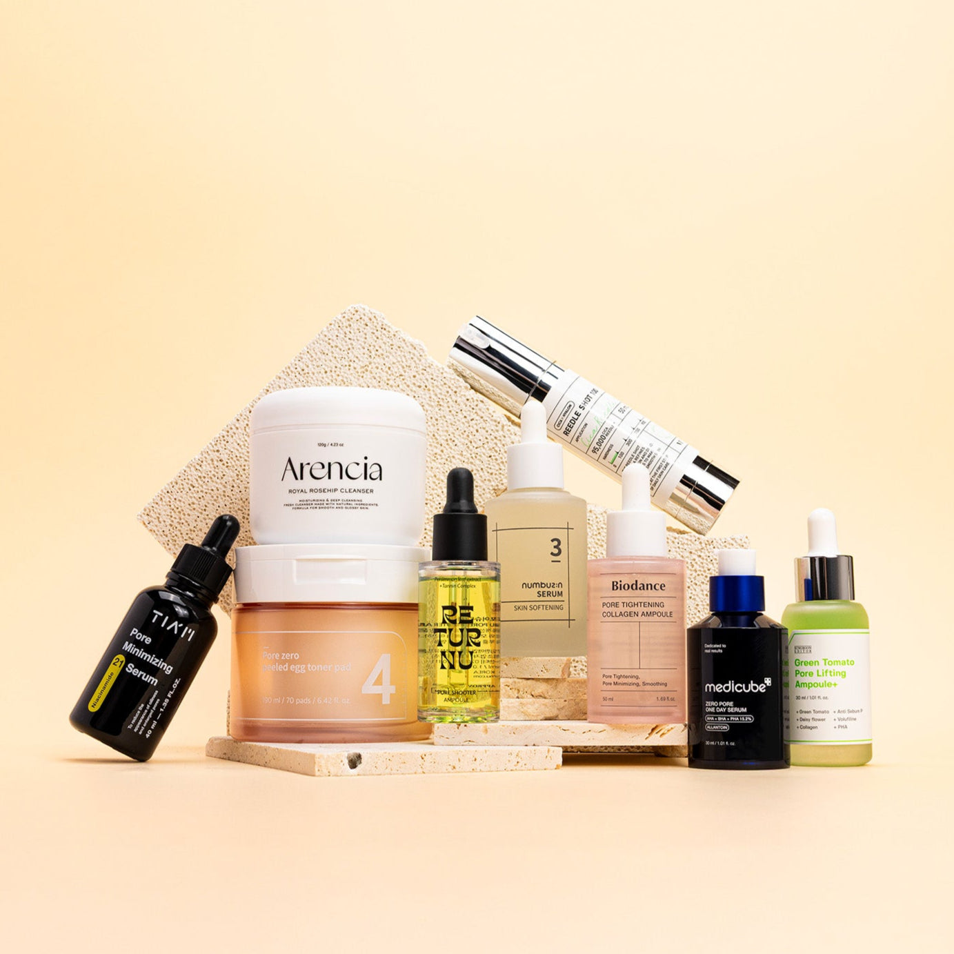 Skincare for Pore Care 粗大毛孔緊緻護理護膚品