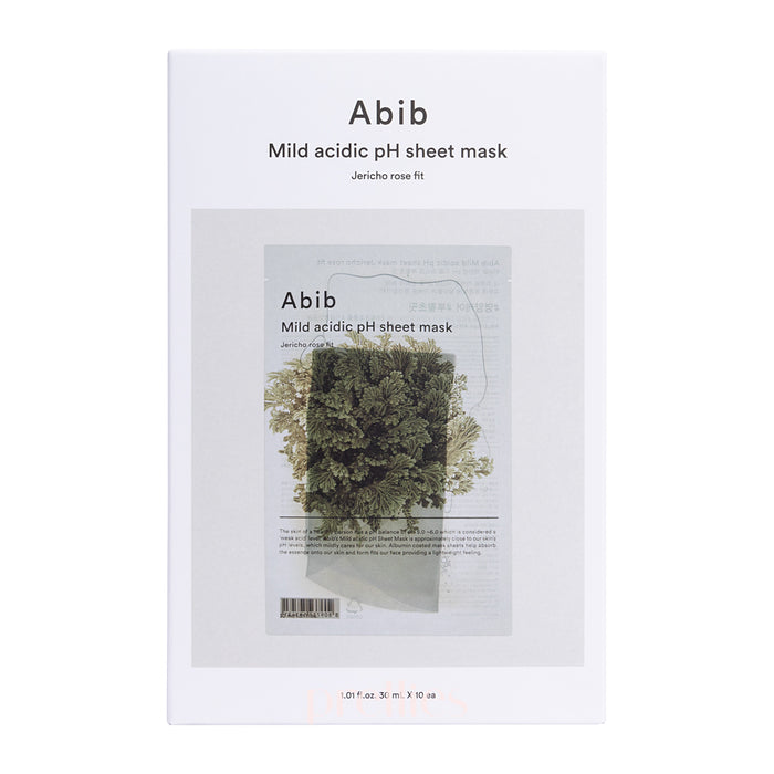 Abib Mild Acidic PH Sheet Mask - Jericho Rose Fit (10 Sheet/Box)