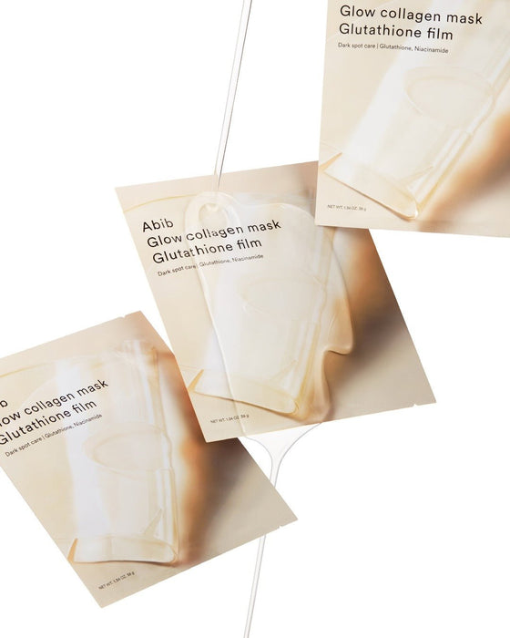 Abib Glow Collagen Mask Glutathione Film 4pcsPretties HK  Pretties.com.hk