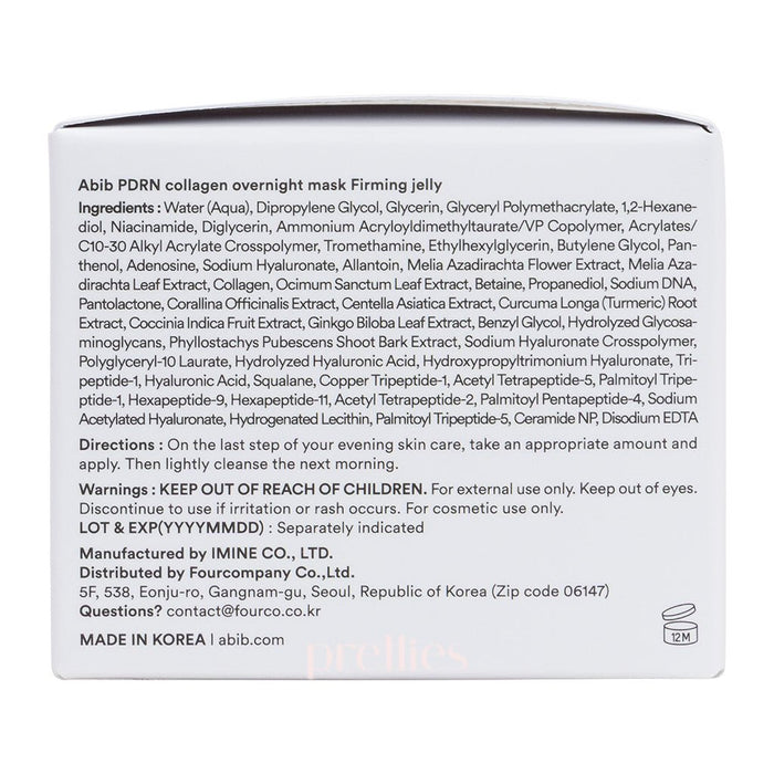 Abib PDRN Collagen Overnight Mask Firming Jelly 80ml
