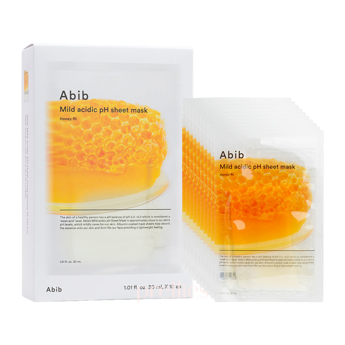 Abib 弱酸性蜂蜜營養面膜 10片裝/盒