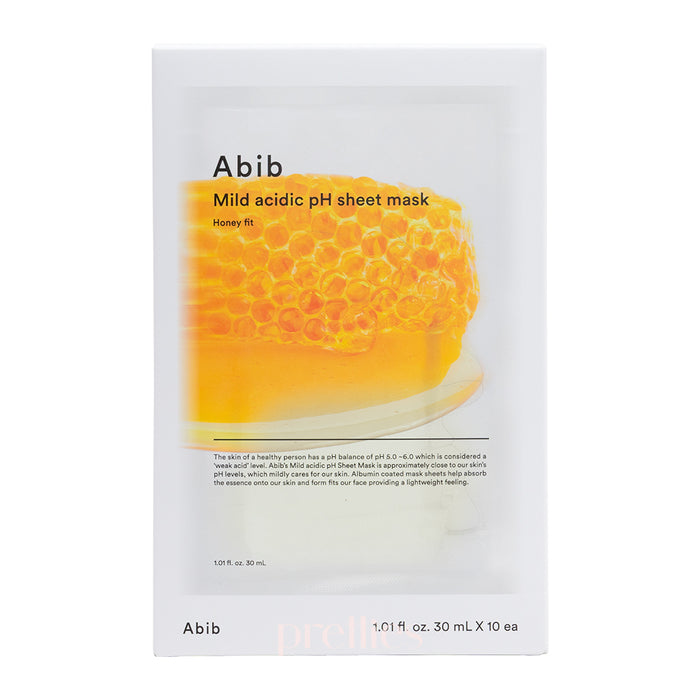 Abib 弱酸性蜂蜜營養面膜 10片裝/盒