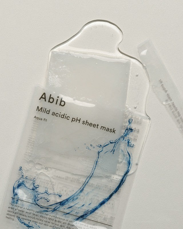Abib Mild Acidic PH Sheet Mask - Aqua Fit (10 Sheet/Box) 