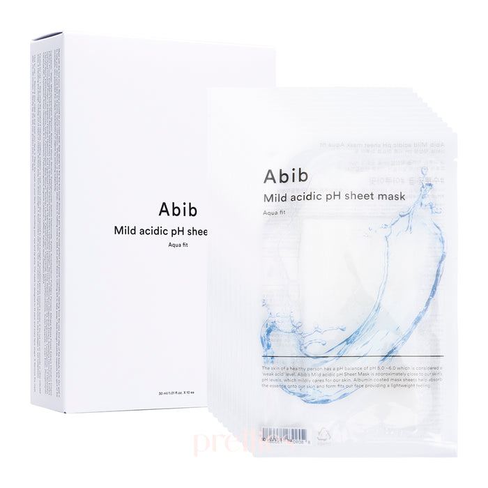 Abib 弱酸性水解膠原補水保濕面膜 10片裝/盒