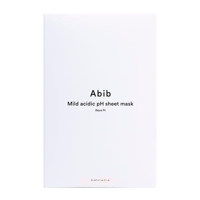 Abib Mild Acidic PH Sheet Mask - Aqua Fit (10 Sheet/Box)