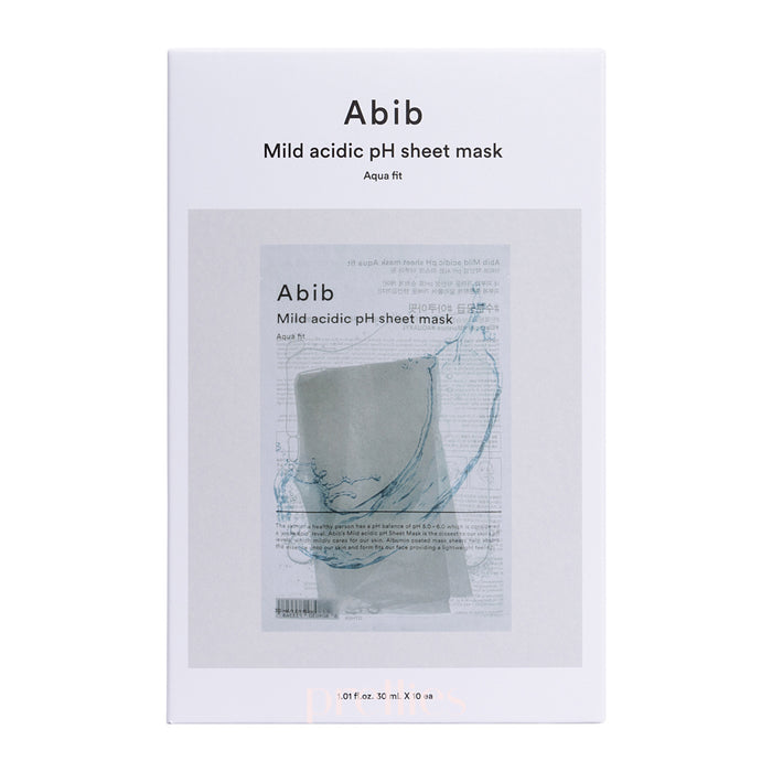 Abib Mild Acidic PH Sheet Mask - Aqua Fit (10 Sheet/Box)