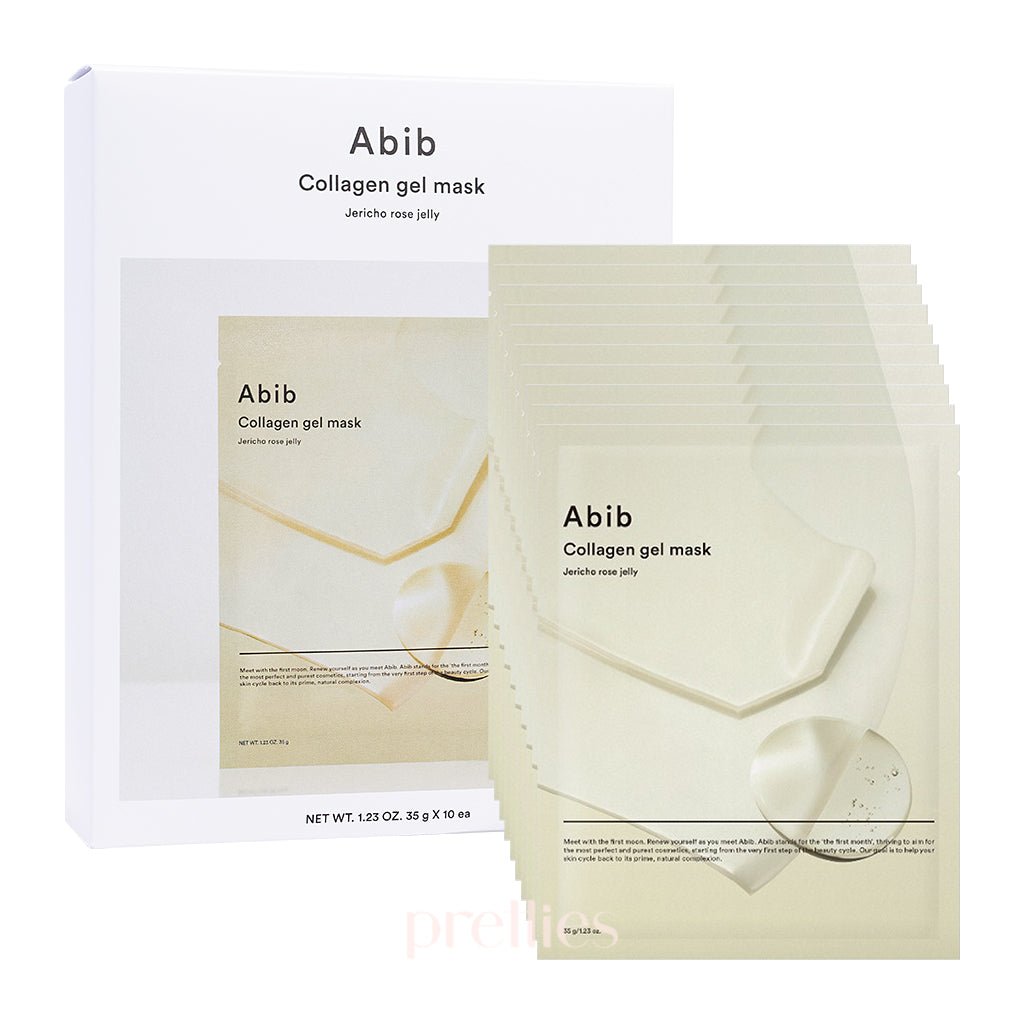 Abib Collagen Gel Mask - Jericho Rose Jelly (10 Sheet/Box) 