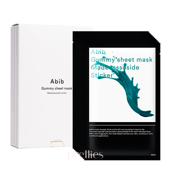 Abib Gummy Sheet Mask - Madecassoside Sticker (10 Sheet/Box)