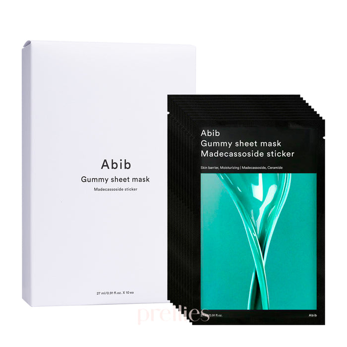 Abib Gummy Sheet Mask - Madecassoside Sticker (10 Sheet/Box)