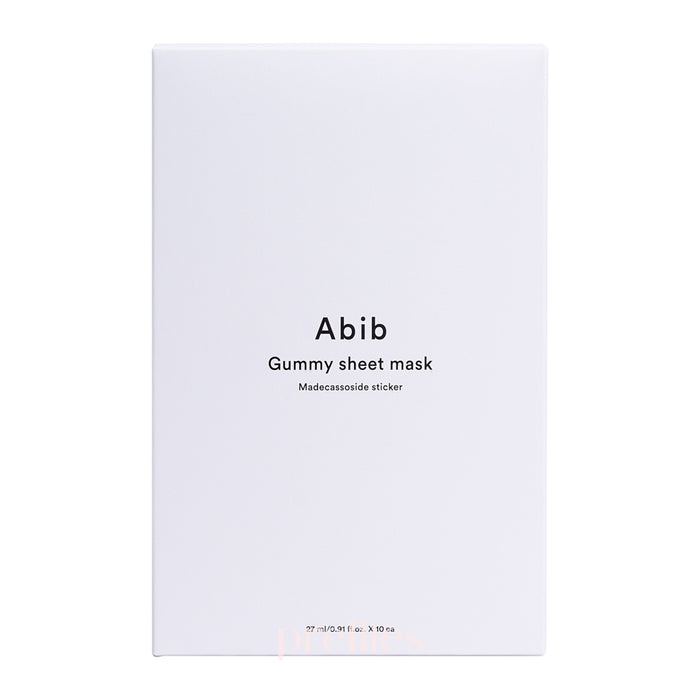 Abib Gummy Sheet Mask - Madecassoside Sticker (10 Sheet/Box)