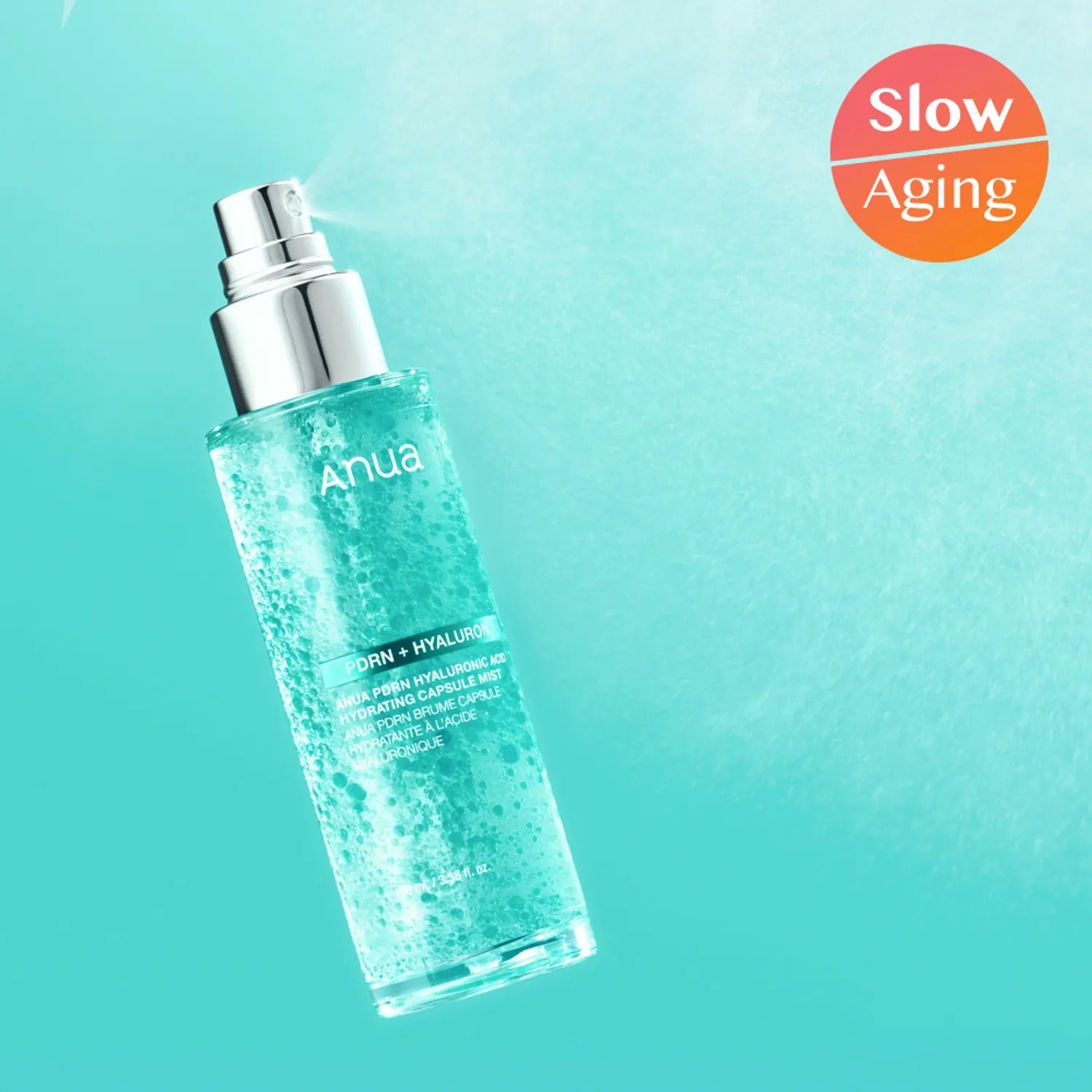 ANUA PDRN 100 Hyaluronic Acid Hydrating Capsule Mist 100ml - Pretties.com.hk