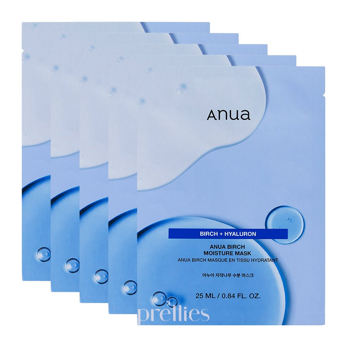 ANUA Birch Moisture Sheet Mask 25ml x5pc 
