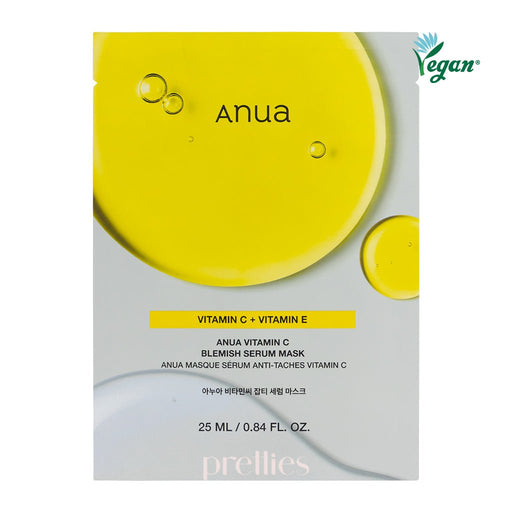ANUA Green Lemon Vita C Blemish Serum Mask 25ml 1pc