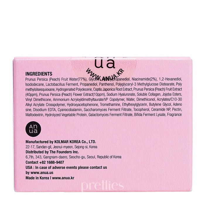 ANUA Peach 77% Niacin Enriched Cream 50ml 
