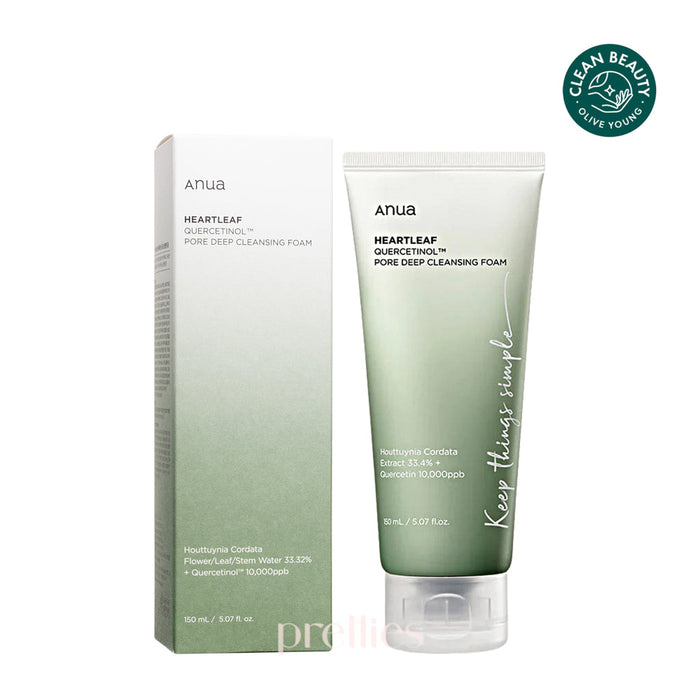 ANUA Heartleaf Quercetinol Pore Deep Cleansing Foam 150ml