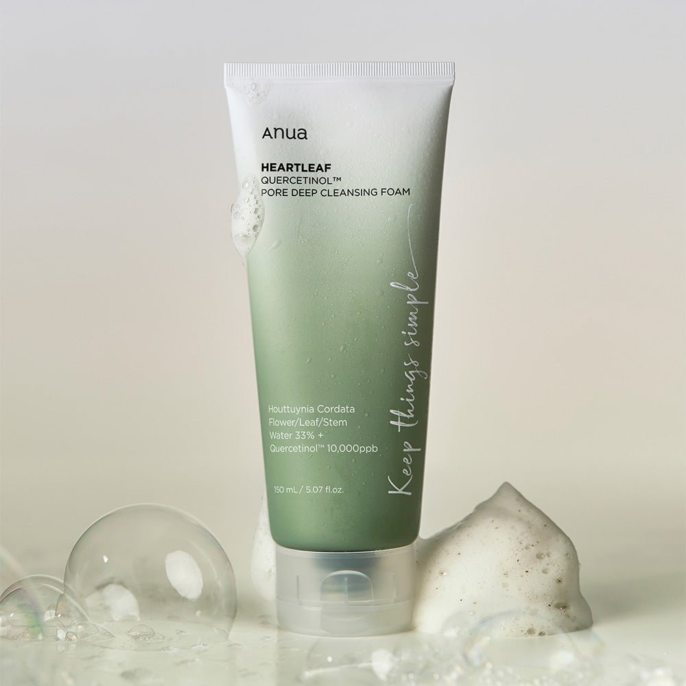 ANUA Heartleaf Quercetinol Pore Deep Cleansing Foam 150ml 