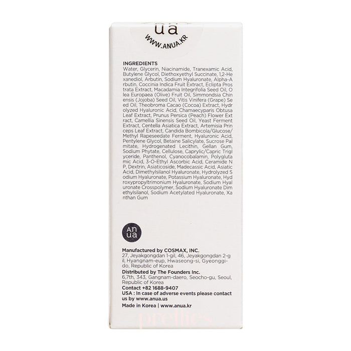 ANUA Niacinamide 10% + TXA 4% Serum 30ml