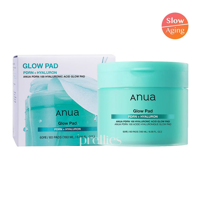 ANUA PDRN 100 Hyaluronic Acid Glow Pad 60pcs 