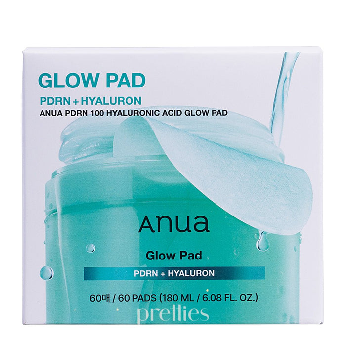 ANUA PDRN 100 Hyaluronic Acid Glow Pad 60pcs 