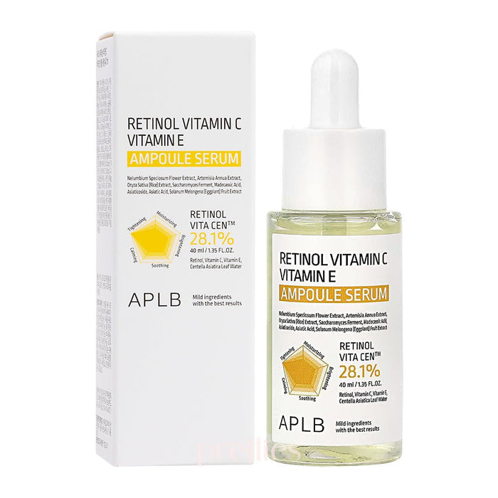 APLB Retinol Vitamin C Vitamin E Ampoule Serum 40ml