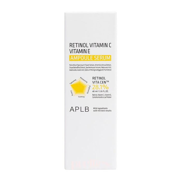 APLB Retinol Vitamin C Vitamin E Ampoule Serum 40ml