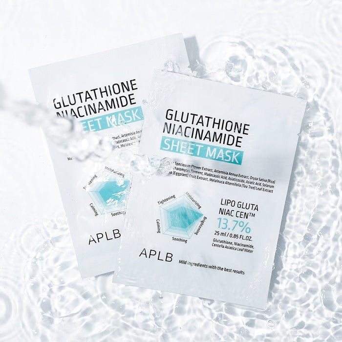 APLB Glutathione Niacinamide Sheet Mask (10EA)