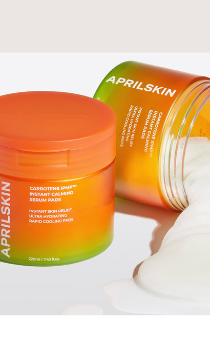 Aprilskin Carrotene IPMP Instant Calming Serum Pads 220ml/80pads