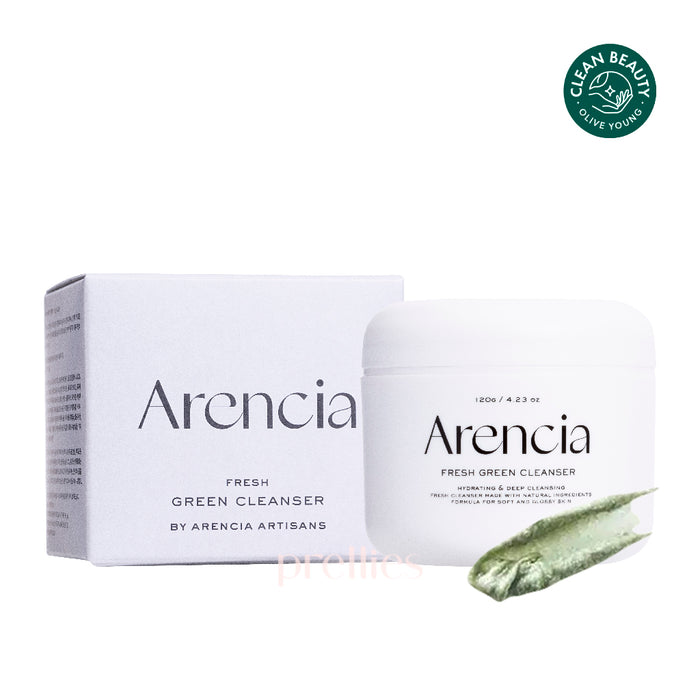 Arencia 清爽綠色年糕保濕潔面霜 120g