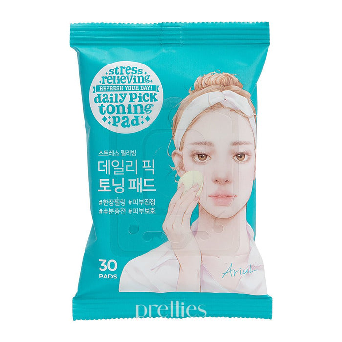 Ariul Stress Relieving Daily Pick Toning Pad (30 sheets)