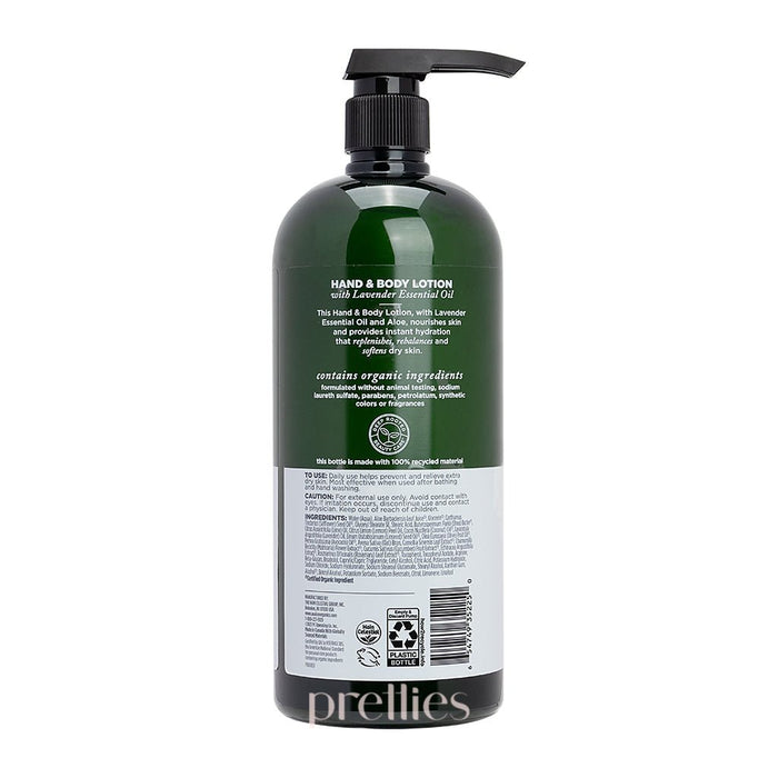 Avalon Organics Nourishing Lavender Hand & Body Lotion 907ml