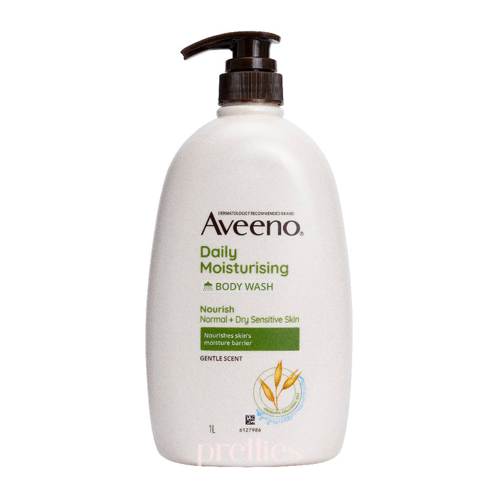 Aveeno 天然燕麥輕透水潤沐浴露 1L