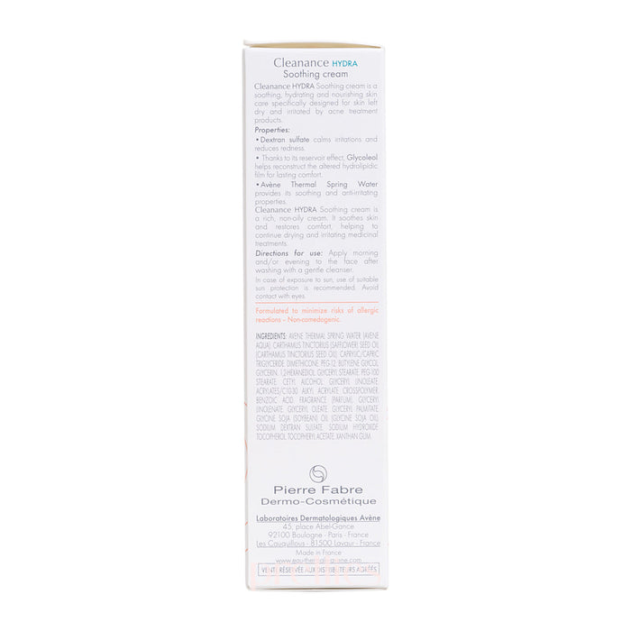 Avene Cleanance Hydra Soothing Cream 40ml