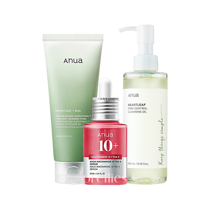 ANUA Heartleaf Niacinamide Sebum & Pore Care Collection [Set] 