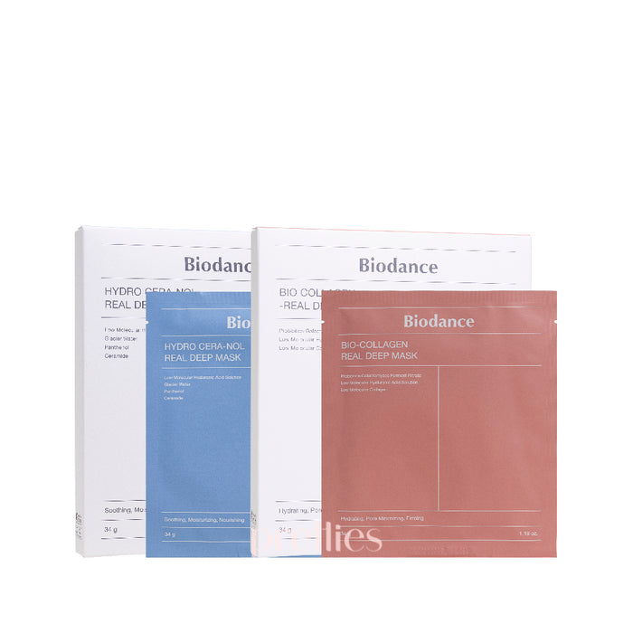 BIODANCE Hydro Cera-nol Mask + Bio Collagen Mask [Set]