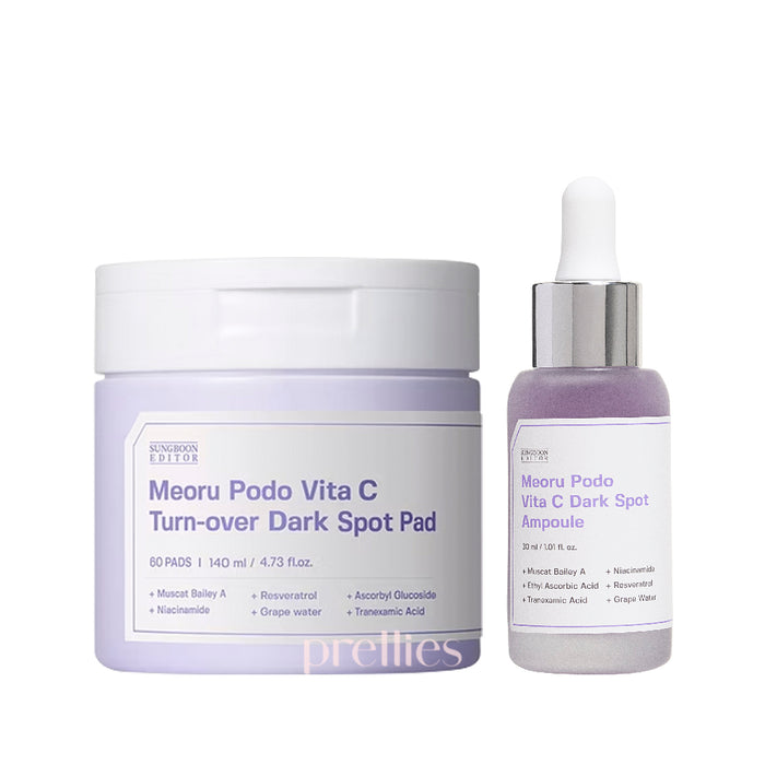 Sungboon Editor Meoru Podo Vita C Dark Spot Care Collection (Pad + Ampoule) [Set]