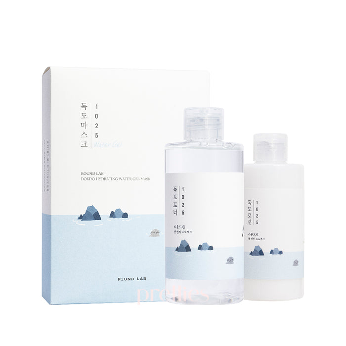 ROUND LAB 1025 Dokdo Collection (Lotion + Water Gel Mask + Toner) [Set]