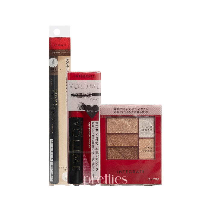 Shiseido Integrate Eye Makeup Set (Mascara + Eyebrow + Eye Shadow [Set]