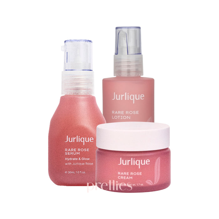 Jurlique Moisture Plus Rare Rose Serum + Lotion + Cream [Set]