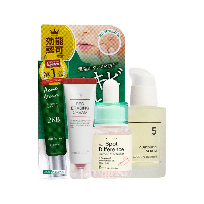 Special Acne Care Skincare Set (Medicube, AXIS-Y, numbuzin, ANTI SIGNAL) [Set]