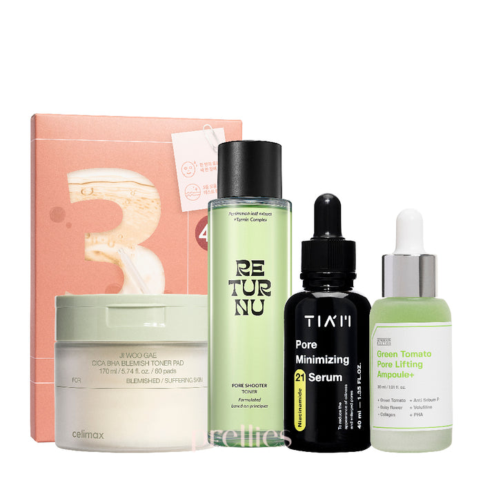 Special Pore Care Skincare Set (Sungboon, celimax, numbuzin, T'IAM, RETURNU) [Set]