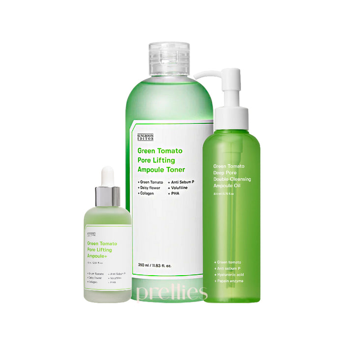 Sungboon Editor Green Tomato Cleanse & Tone Collection [Set]